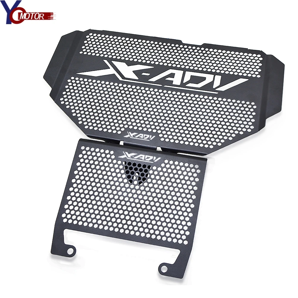 Для HONDA XADV X-ADV 750- CNC бак для воды протектор мотоцикла решетка радиатора Защитная крышка с логотипом XADV