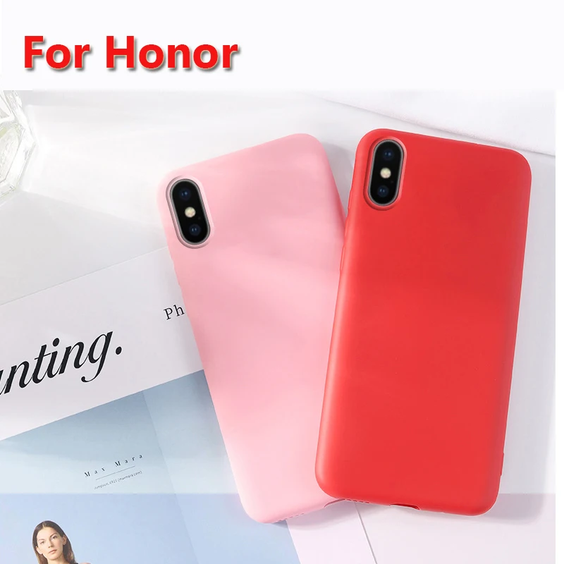 100 шт. жидкий силиконовый мягкий чехол для huawei Honor 20 20i Pro V20 9X 8X 8A Max Enjoy 9 SE Plus Play чехол ярких цветов