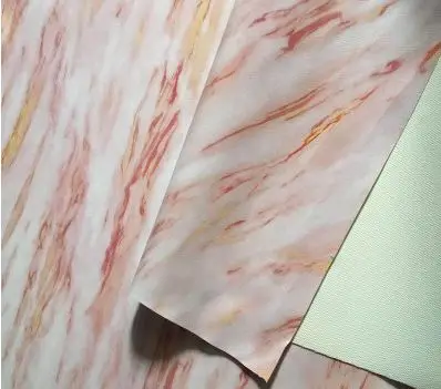 138*100cm Imitation marbled PU leather Faux Leather Fabric for Sewing PU artificial leather for DIY decoration free shipping - Цвет: Color 5