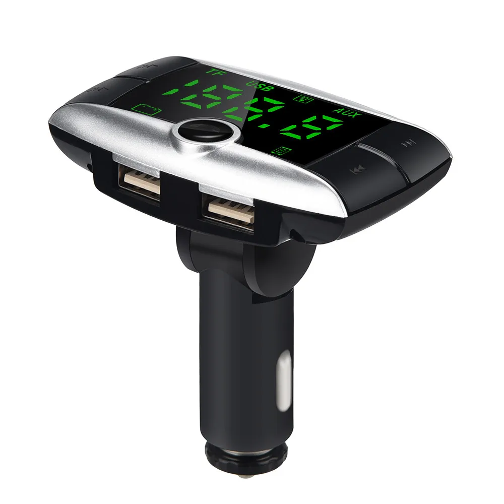 Автомобильный MP3-плеер, беспроводной Bluetooth, fm-передатчик, модулятор, автомобильный комплект, mp3-плеер, SD/MMC карта, двойное USB зарядное устройство, автомобильные аксессуары
