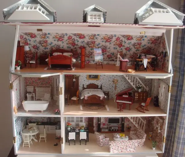 1: 12 кукольный дом Ob11 для мини бытовой техники аксессуары модель ТВ пластиковый материал