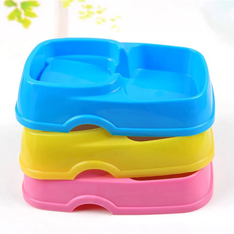 

Home Automatic Pet Feeder Small Dog Bowl Food Dispenser For Dogs Cats Food Dish Pets Supplies Random Color 1pc