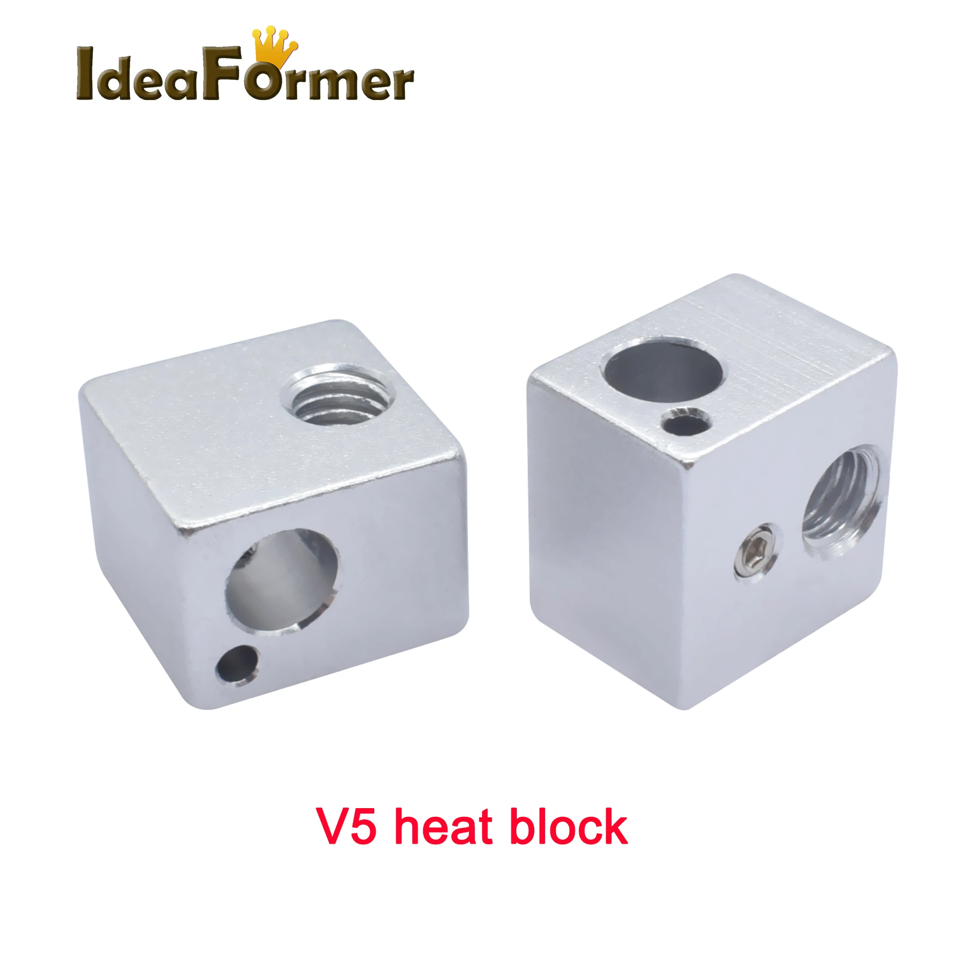 Алюминиевый нагревательный блок E3D для V5 J-head процесс окисления тепловой MK7/MK8