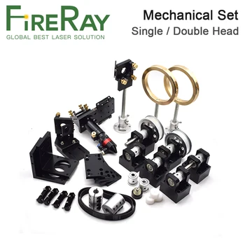 

Fireray Co2 Laser Metal Parts Transmission Laser head Set Mechanical Components for DIY CO2 Laser Engraving Cutting Machine