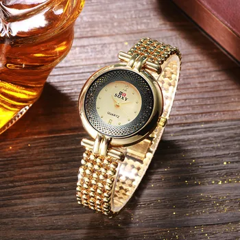 

Watches For Women Stainless Steel Inlaid Crystal Belt Fashion Quartz Wrist Watch Luxury Exquisite Ladies Watch Lover Gift Reloj
