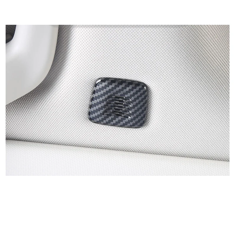 Lsrtw2017 нержавеющая сталь АБС-пластик, устанавливаемый на крыше автомобиля микрофон Динамик Крышка для BMW 3 серии G20 320 325 330 335