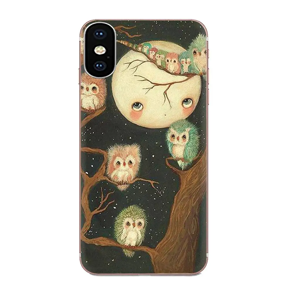 as picture Печатным рисунком TPU Сова печатным рисунком для Galaxy J1 J2 J3 J330 J4 J5 J6 J7 J730 J8 mini Pro - Цвет: as picture