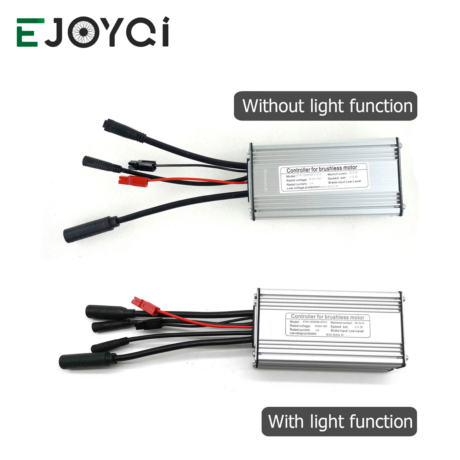 EJOYQI Ebike контроллер KT 36V 48V 22A 25A 500W 9 Mosfets светильник Function Water Proof|Аксессуары для