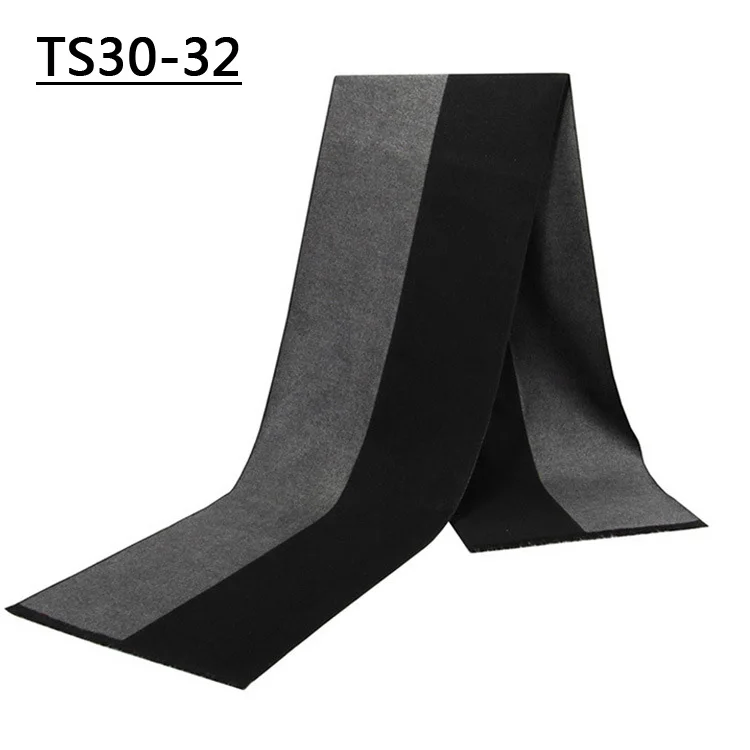 TS30-32 Бренд мужские клетчатые зимние осенние шарфы повседневный мужской теплый шарф роскошный галстук высокого качества длинный шейный 180*30 см - Цвет: TS30-32