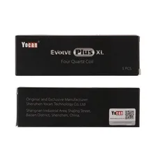 20 шт. Yocan Evolve Plus XL испаритель катушки Quad Quatz стержневые катушки с крышкой катушки для Evolve Plus XL vape ручка испаритель комплект
