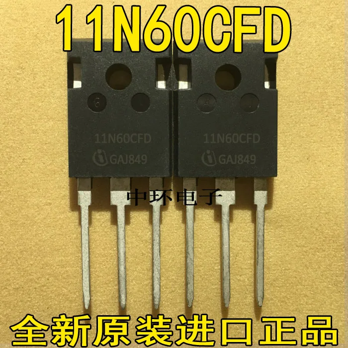 10 шт./лот 11N60CFD 11N60-247 11A600Vx m y