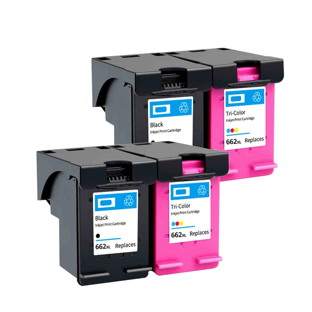 Befon cartucho de tinta Compatible con HP 662 HP662 XL, para impresora HP  Deskjet 1015, 1515, 2515, 2545, 2645, 3515, 3545|Cartuchos de tinta| -  AliExpress