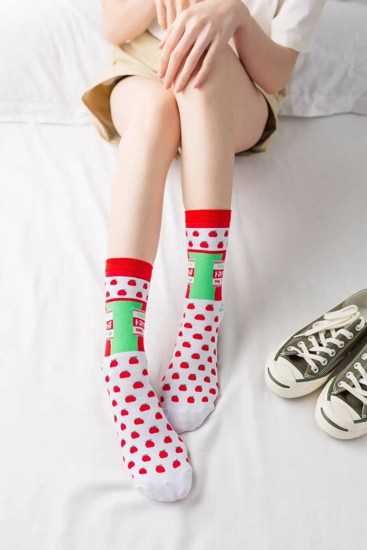 Каваи жаккардовое фруктовое клубничное молоко Пинки/белые женские носки японские смешные носки Харадзюку Calcetines Mujer