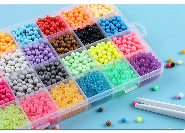 Fuse Beads Magic Water Creative Beads DIY set Pegboard Kit Craft