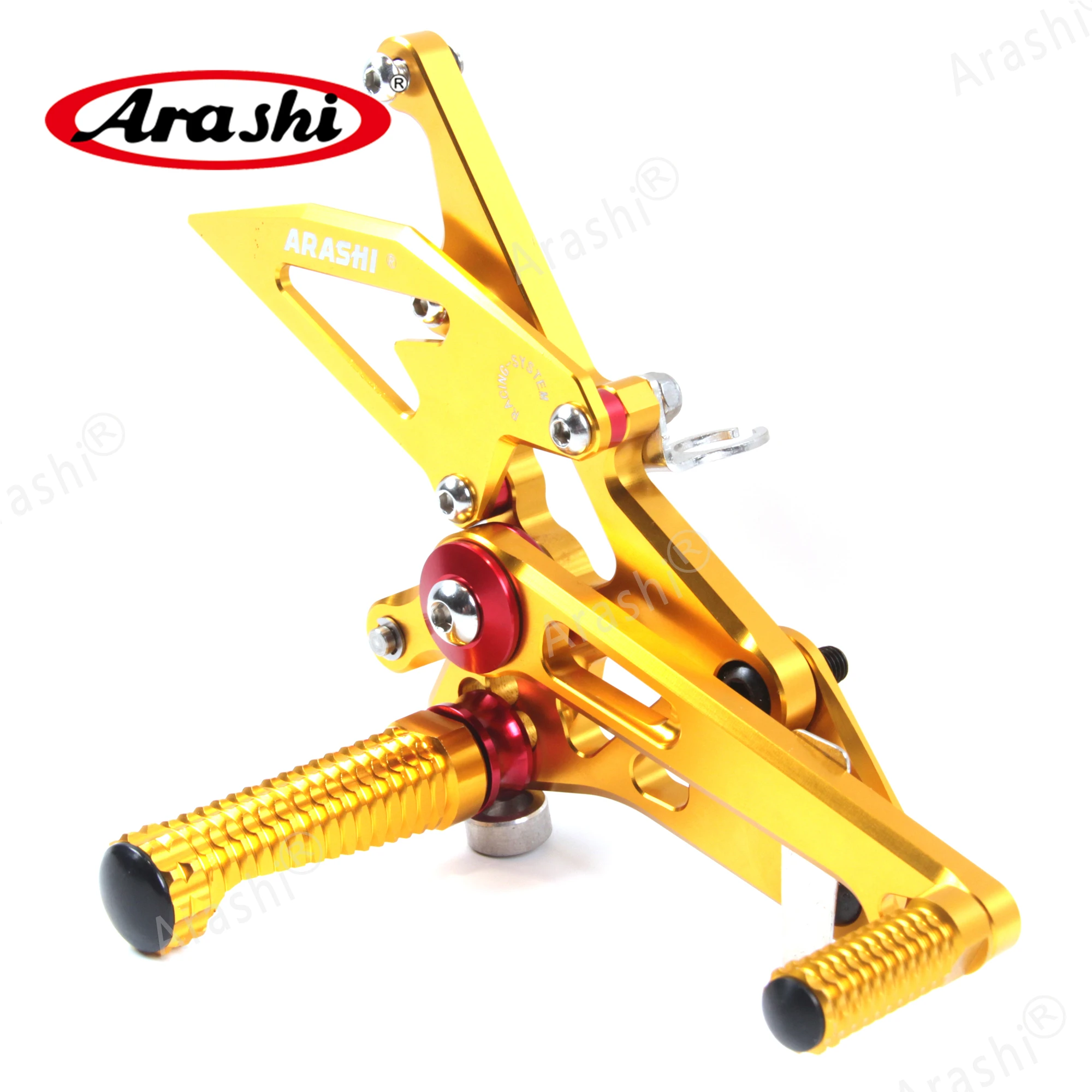 Arashi мотоциклетные гонки регулируемая подножка подножки для SUZUKI GSX R GSXR GSX-R 1000 2009 2010 2011 2012 GSXR1000