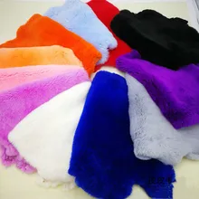 Высокое качество Классический Цвет Настоящий мех кролика Пелт натуральный кроличий мех Diy пушистый кожаный мех Diy украшения для дома