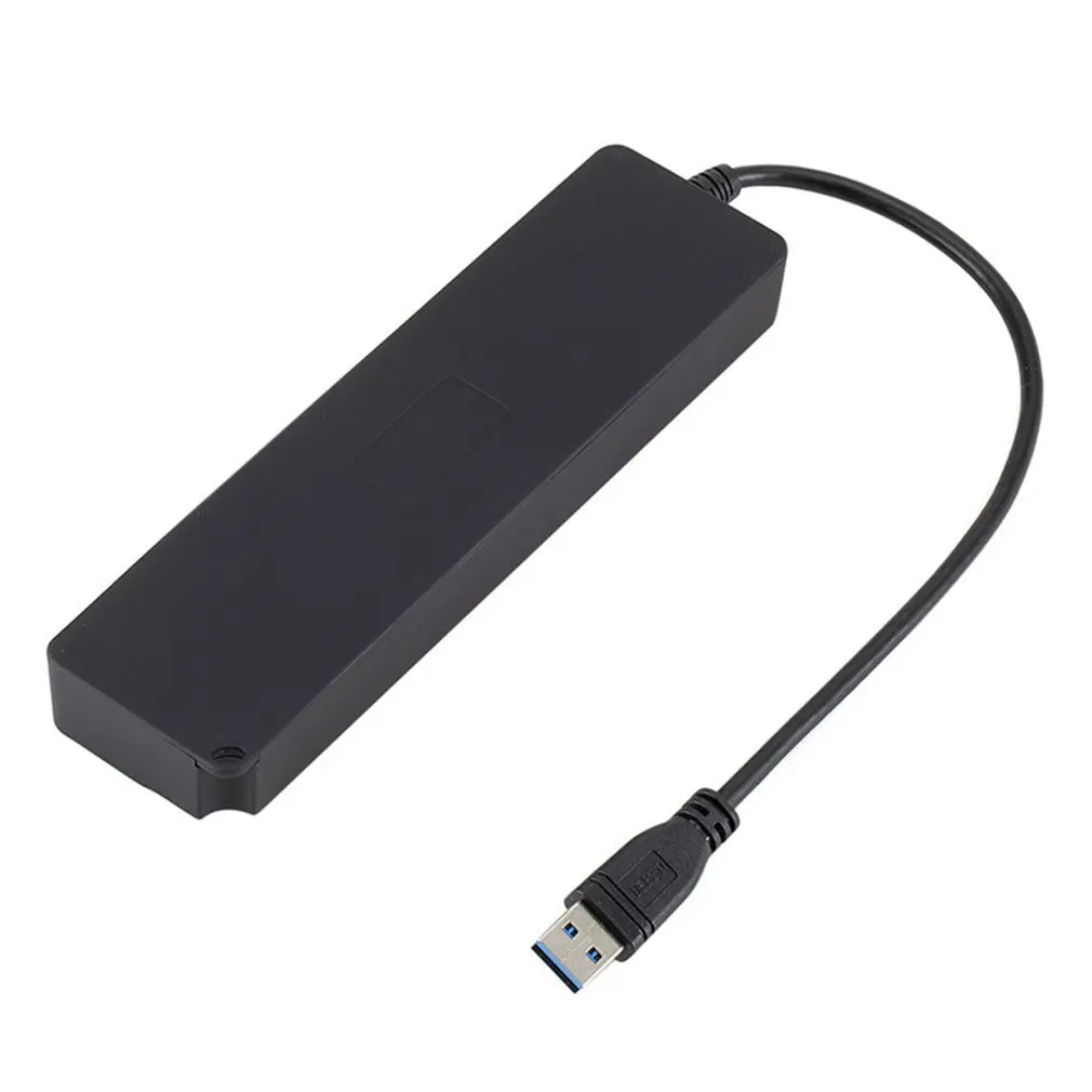 7 портов USB 3,0 концентратор 5 Гбит/с Высокая скорость включения выключения планшета передачи данных с кнопкой питания адаптер для ПК ноутбука