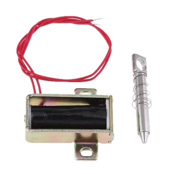 

DC 12V/2A Electric Magnetic Strike Solenoid Lock For Doors Gates Cabinet