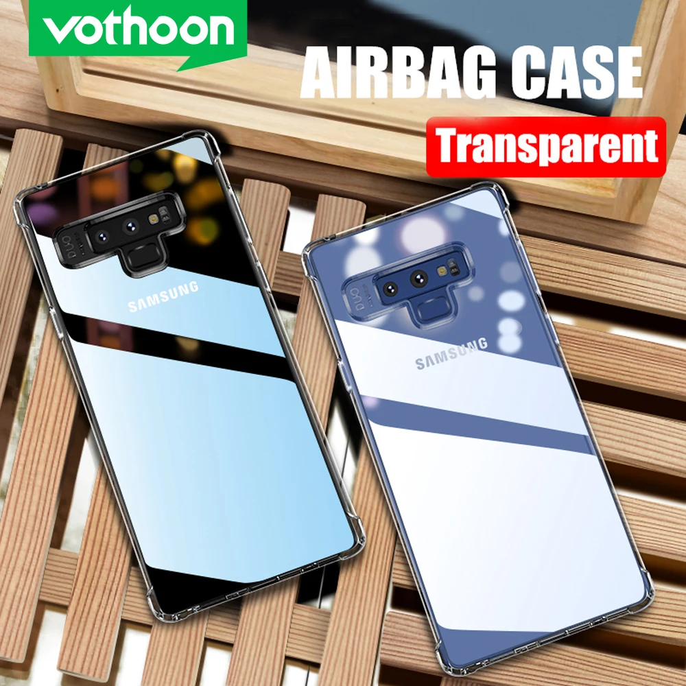 Противоударный чехол Vothoon для Samsung Galaxy S20 Ultra S10 Plus S8 S9 Note 8 9 10 мягкий