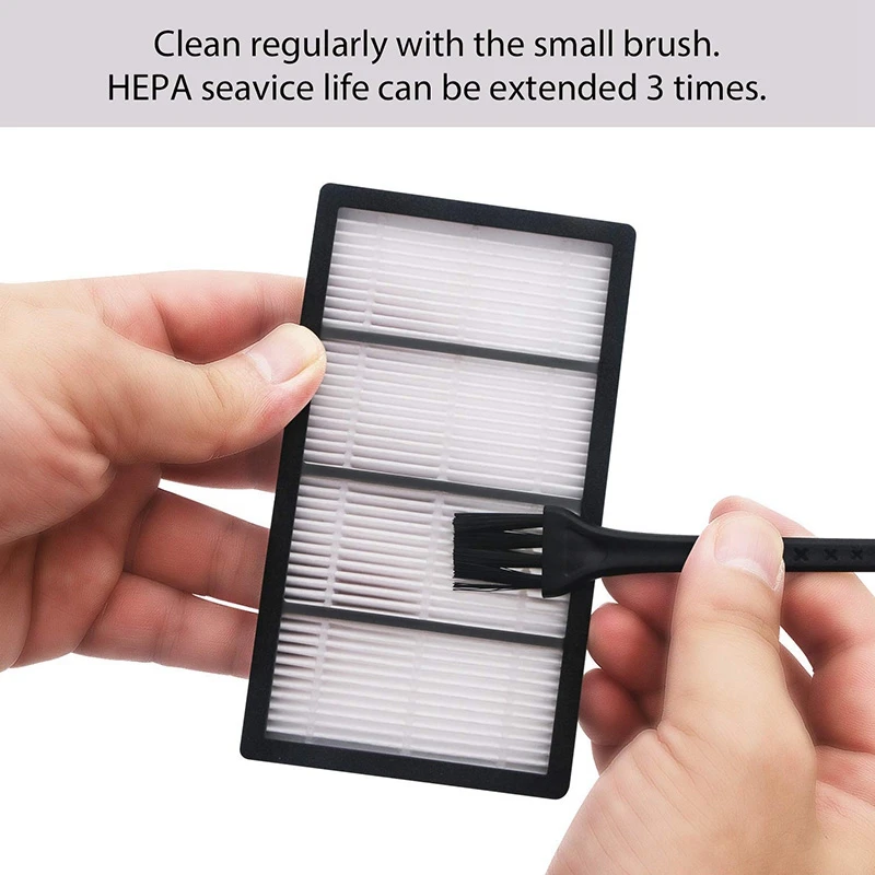 Replacement Kit for IRobot Roomba S9(9150) S9+(9550)S Series Robot Vacuum Cleaner (3 Filters, 3 Corner Brushes, 3 Dust Bags and
