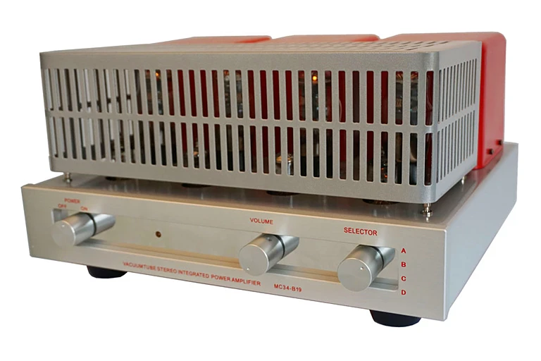 

Новый ламповый усилитель MC34-B19/6P3, встроенный усилитель лампы HIFI EXQUIS, Выходная мощность: 22Wx2