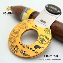 Cohiba сигары резак круглый один лезвия нержавеющая сталь покрытием карманные гаджеты нож для резки Куба сигары 3 цвета LB-J202