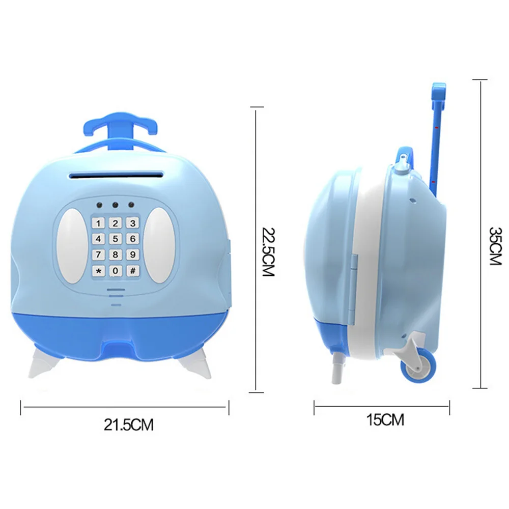 Креативный безопасный пароль Жевательная монета Электронная Копилка Банкомат Мини денежный ящик наличный депозит машина подарок для детей