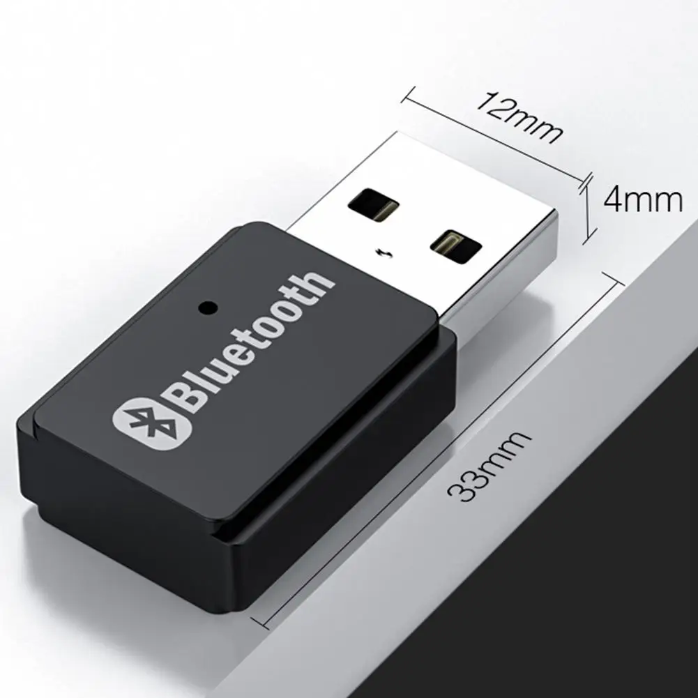 2 в 1 USB Bluetooth 5,0 адаптер аудио передатчик Bluetooth приемник Мини USB Bluetooth ключ беспроводной адаптер для компьютера ПК