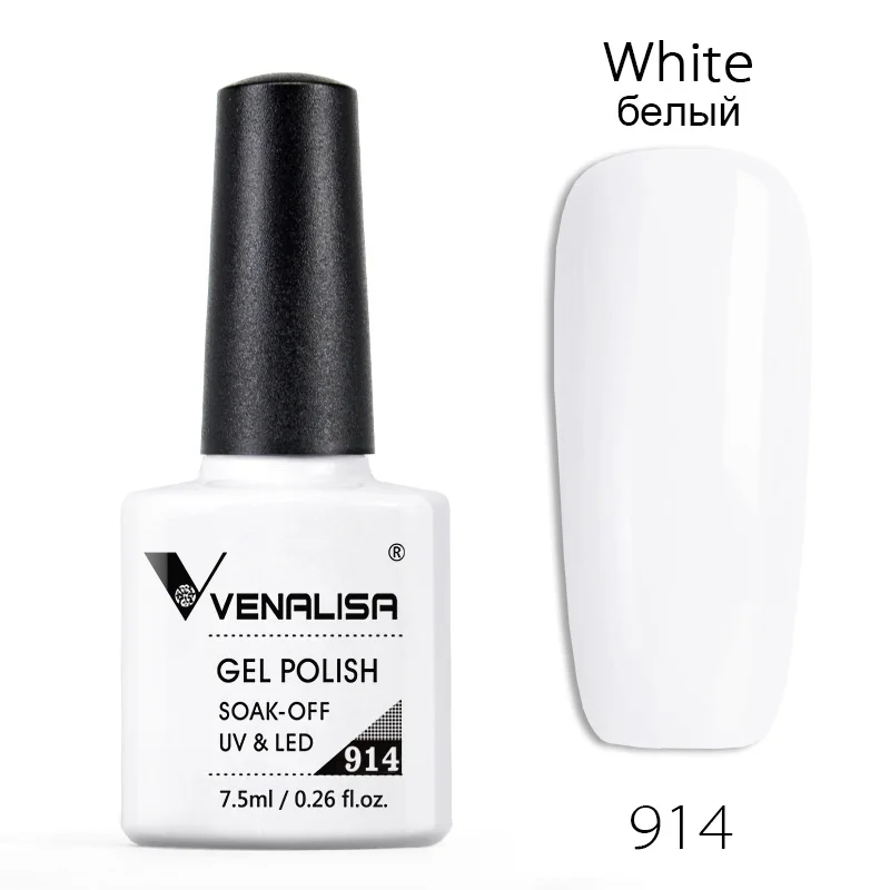Venalisa Odorless Organic 60-Color UV Gel Nail Polish Collection