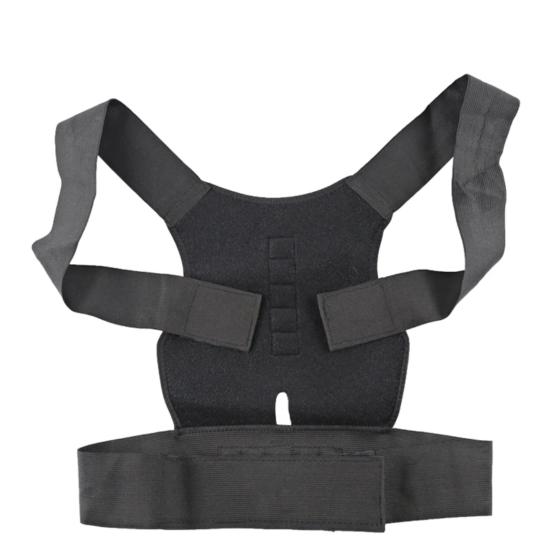 1PCS Men Women Shoulder Back Correct Belt Magnets Posture Corrector Back Support Brace Humpback Postural Correction Belt Chiropr