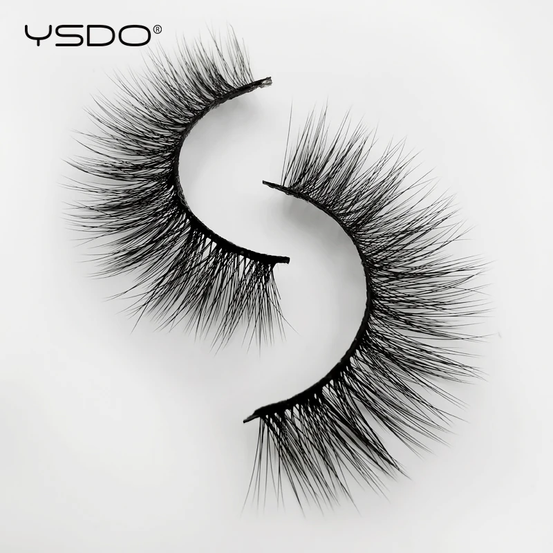 YSDO 5 пар 3D норковые ресницы драматические натуральные накладные ресницы Объемные ресницы толстые Искусственные ресницы пушистые ресницы