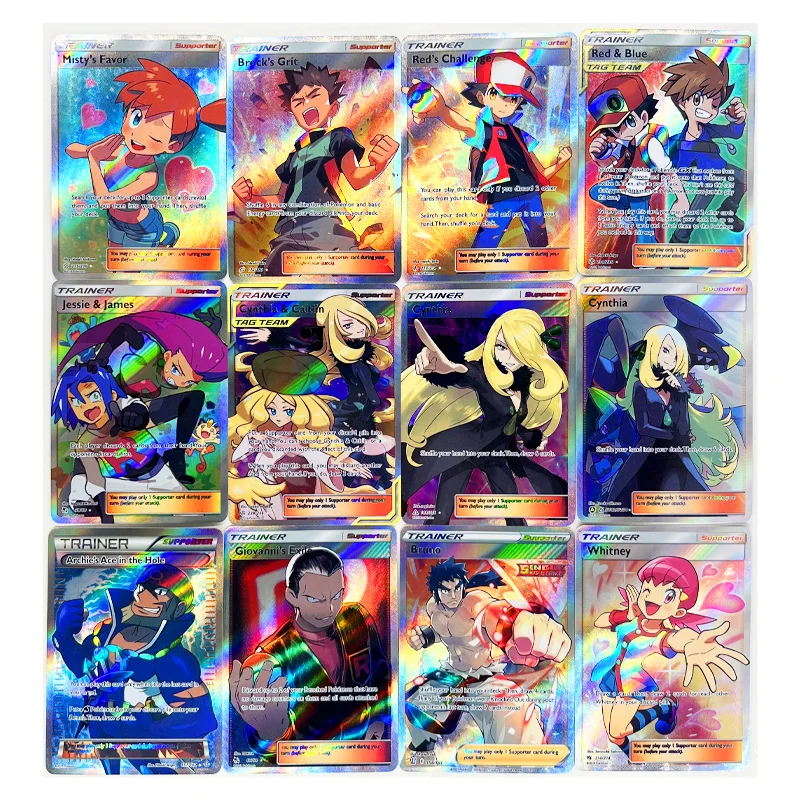55 шт./компл. тренировочная игрушка Pokemon красного и синего цвета сделай сам хобби