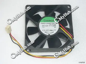 

For SUNON PMD1208PTB1-A (2).F.GN DC12V 4.8W 8025 8CM 80mm 80x80x25mm 3Pin Cooling Fan