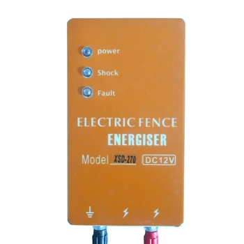 

Electric Fence Energizer Charger High Voltage Pulse Electric Fencing Controller for Animal Poultry Farm (Alarm Type)