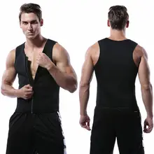 Черный; Материал Неопрен Жилет уменьшитель талии, живота моделирующее белье Топ Пот тела формирователь корсет обертывание для упражнений вес для жиросжигания ожога