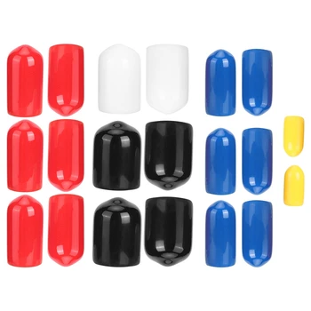 

20Pcs Vacuum Line Caps 1/8" 3/16" 1/4" 3/8" 5/16" Fit for Chevy Ford Mopar Assorted Kit Car Accessories