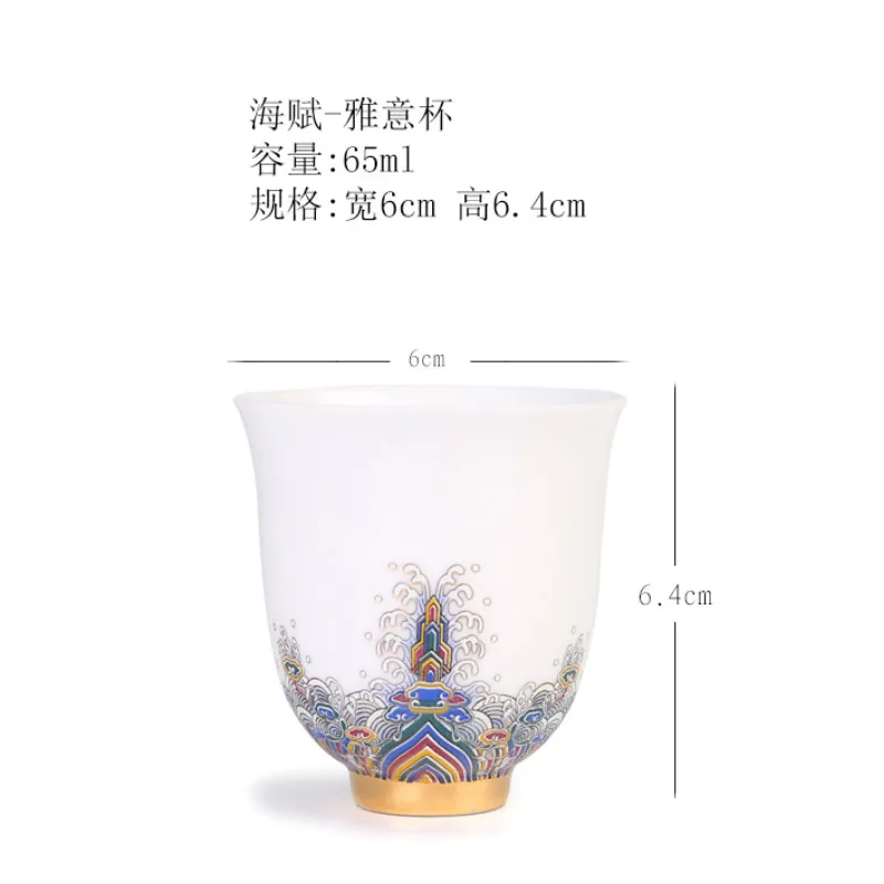 Vajilla taza kubek tasse copos чашка в китайском стиле porcelana мастерство hue художественный фарфор чайная чашка шик tazas de ceramica creativas