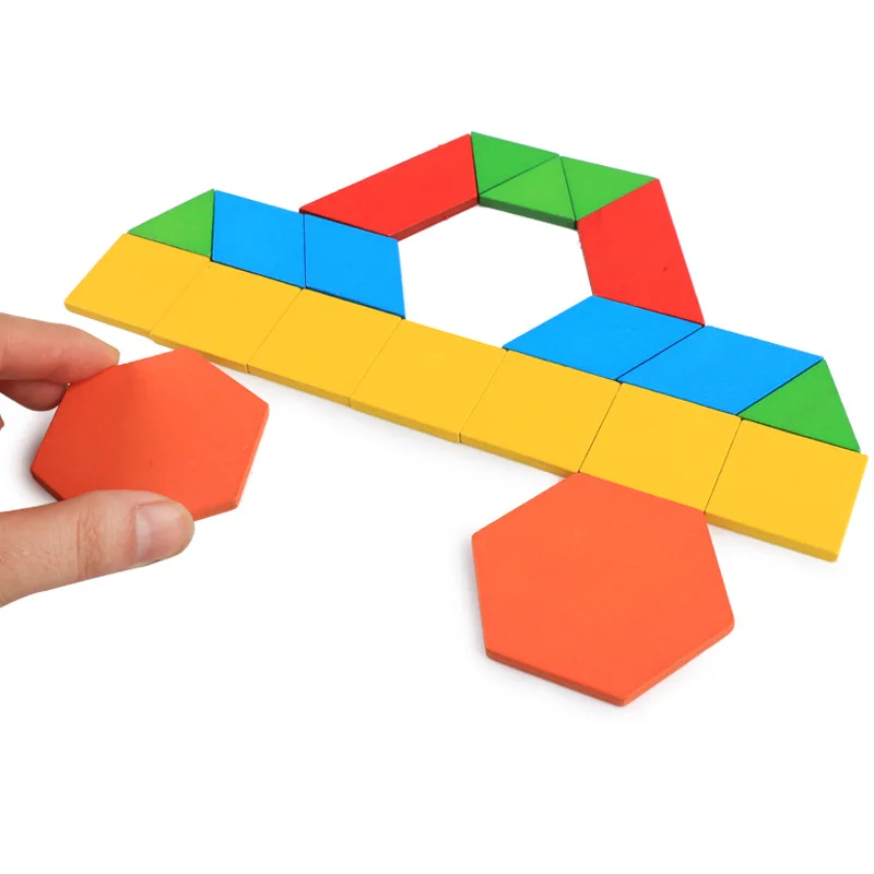 

Geometric Shapes Matching Graphics with Numbers Number Recognizing with Numbers Rod Two-in-One-Children Early Childhood Educatio