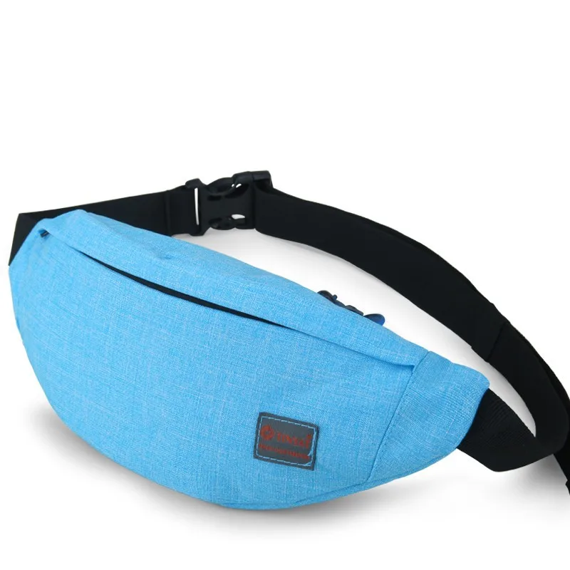 Buy TINYAT Large Fanny Pack Travel Waist Bag Lightweight for Men&Women with  Adjustable Strap T206, 206/Deep Grey, Medium, Sport at