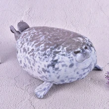 blob seal pillow