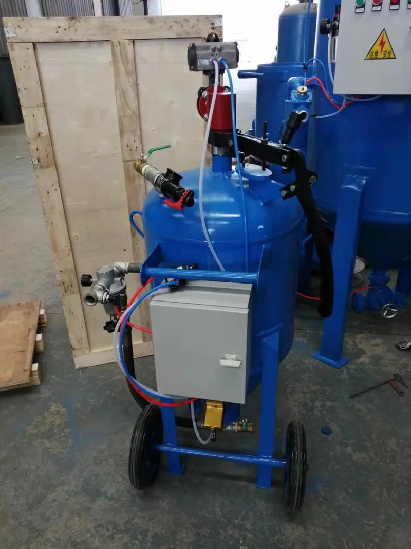 Máquina Manual de chorro de arena, equipo de chorro de arena con compresor aire, máquina chorro agua eliminación de óxido de Metal|Piezas de herramientas de construcción| - AliExpress