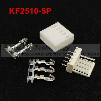

50set/lot KF2510 KF2510 - 5P 5PIN 2.54mm Pitch Terminal Housing Pin Header Connector Adaptor header Terminal