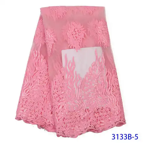 Picture 5 African Lace Fabric Switzerland Lace High Quality Lace Fabric Nigerian Lace Fabrics French Bridal Lace For Dress YA3133B-2 - Цвет: Picture 5