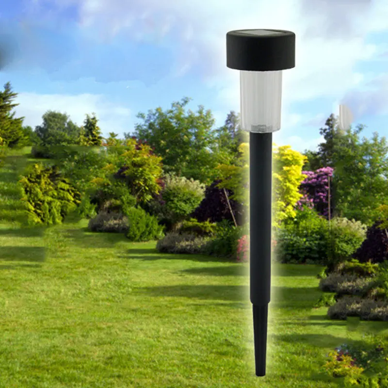 10pcs Landscape Lamp 40MA Pure White LED Light Lamp Solar Power Outdoor Lighting Spot Auto Lawn Path 2V Yard Garden