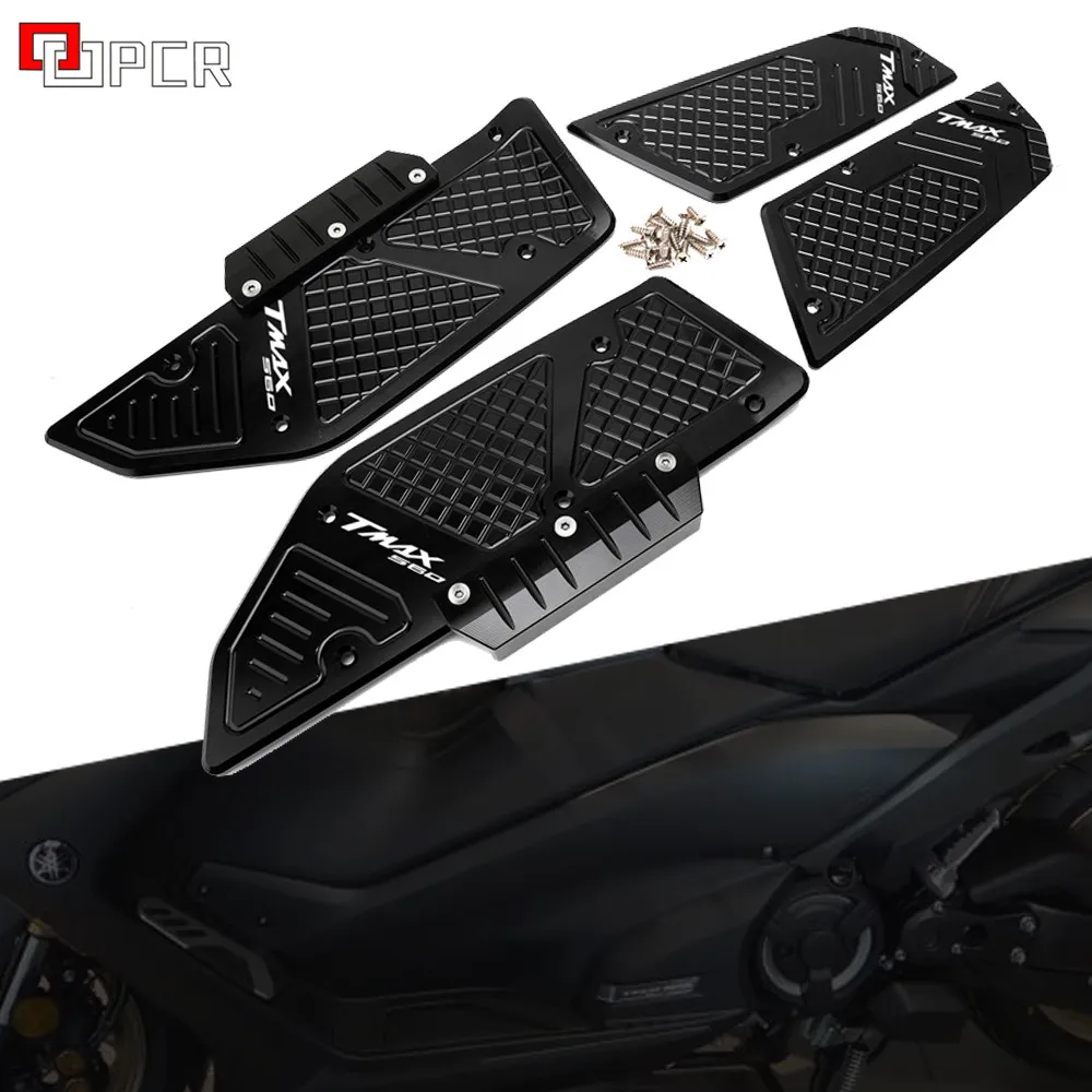 Motorcycle TMAX 560 Footrest Foot Pads Pedal Plate Pedals For YAMAHA TECH MAX TMAX T-MAX 560 2020 Accessories