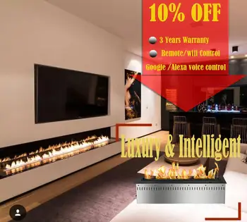 

Inno living fire 36 inch ethanol faire ventless fireplace insert with remote control