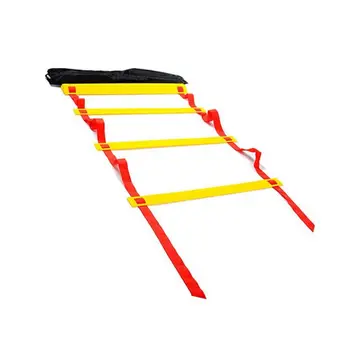 

6 Meters 12 Knots With Black Webbing Thick Section Football Training Agility Ladder