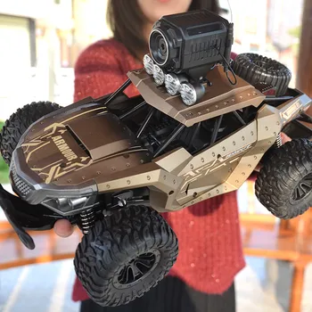 

Hipac Electric High Speed Racing RC Car with WiFi FPV 720P Camera HD 1:18 Radio Remote Control Climb Off-Road Buggy Trucks Toys