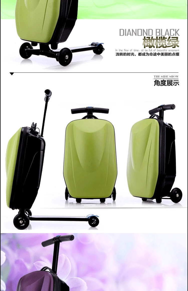 21 дюймов электрический самокат дорожные сумки с колесиками и дорожные сумки высокого качества, сумка в виде скутера ручной клади Сумка maletas y bolsas de viaje