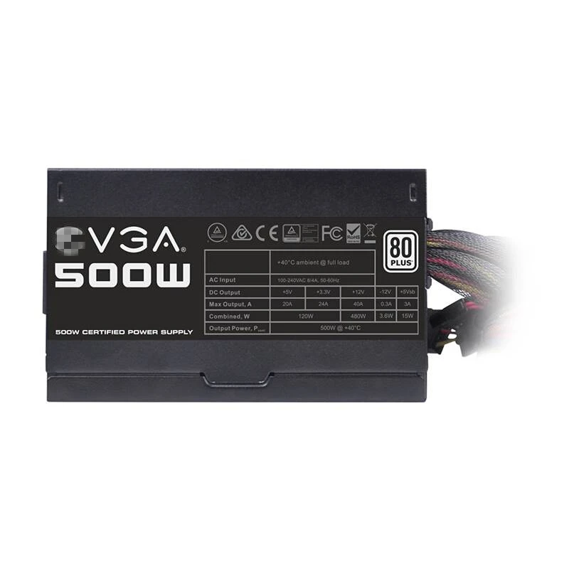 PSU для EVGA Non Module 80PLUS EU RTX2080 RX5700 игра Mute Host источник питания 700 Вт 600 Вт 500 Вт